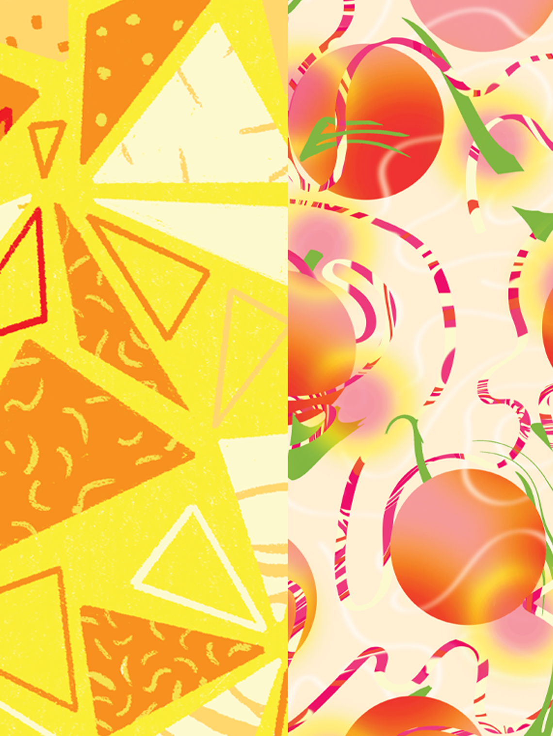 sunshine fruits minicup flavour pattern